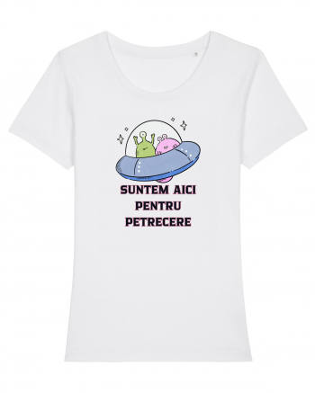 SUNTEM AICI PENTRU PETRECERE White