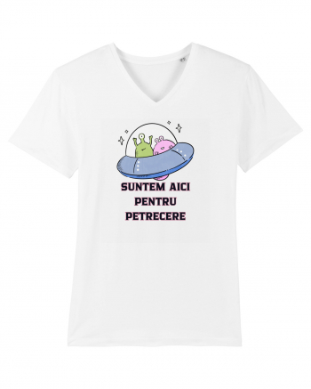 SUNTEM AICI PENTRU PETRECERE White