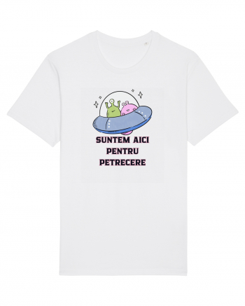 SUNTEM AICI PENTRU PETRECERE White