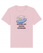 SUNTEM AICI PENTRU PETRECERE Tricou mânecă scurtă Unisex Rocker