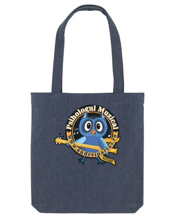 Psihologul Muzical - Logo cu Pampsy Midnight Blue
