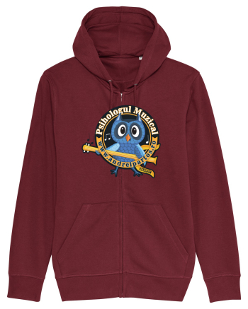 Psihologul Muzical - Logo cu Pampsy Burgundy