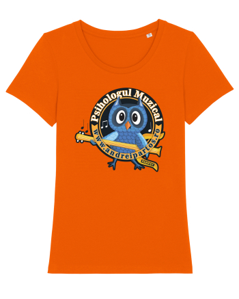 Psihologul Muzical - Logo cu Pampsy Bright Orange