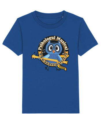 Psihologul Muzical - Logo cu Pampsy Majorelle Blue