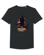 Pampsy - Halloween Shadow work in zbor Tricou mânecă scurtă guler larg Bărbat Skater