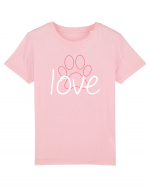 Love Paws Tricou mânecă scurtă  Copii Mini Creator