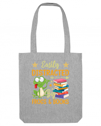 Easily Distracted By Frogs & Books Heather Grey