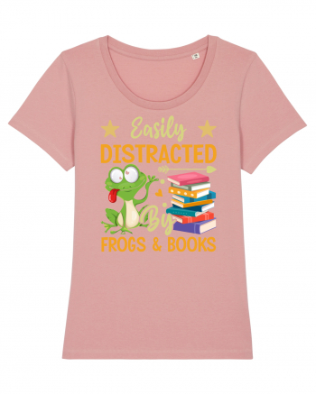 Easily Distracted By Frogs & Books Canyon Pink