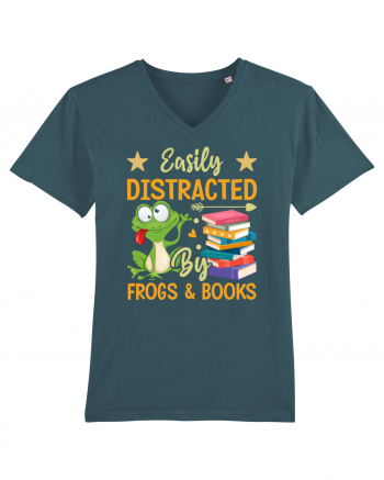 Easily Distracted By Frogs & Books Stargazer