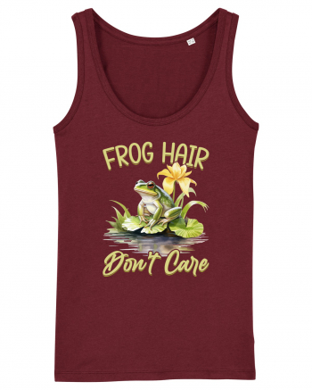 Frog Hair Don't Care Burgundy