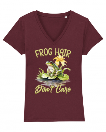 Frog Hair Don't Care Burgundy