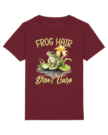 Frog Hair Don't Care Burgundy