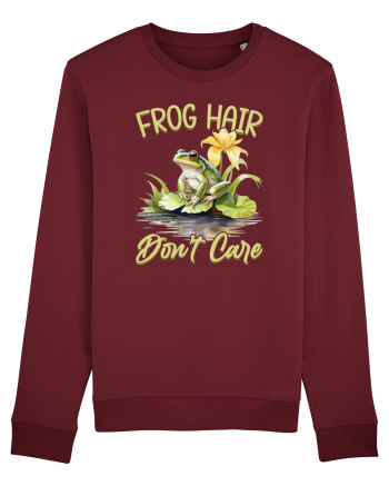 Frog Hair Don't Care Burgundy