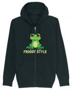 Froggy Style Hanorac cu fermoar Unisex Connector