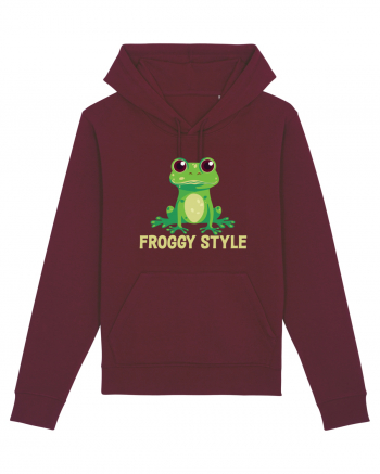 Froggy Style Burgundy