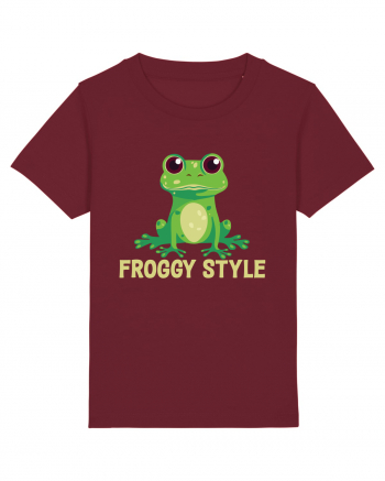 Froggy Style Burgundy