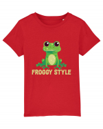 Froggy Style Tricou mânecă scurtă  Copii Mini Creator