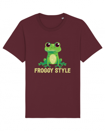 Froggy Style Burgundy