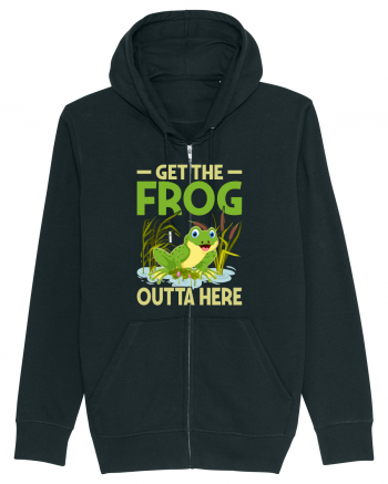 Get The Frog Outta Here Black