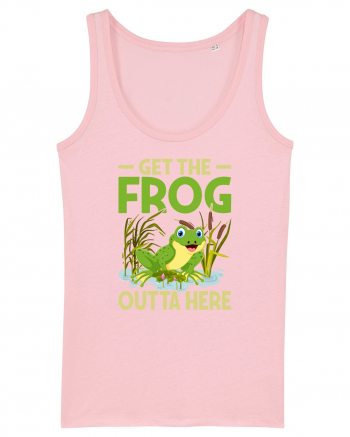 Get The Frog Outta Here Cotton Pink