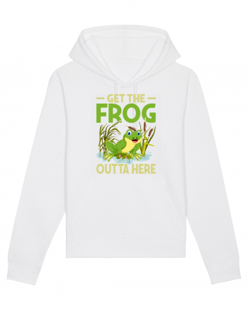 Get The Frog Outta Here White