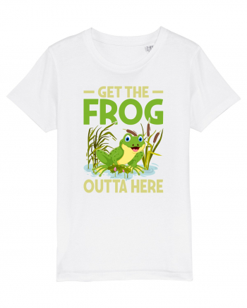 Get The Frog Outta Here White