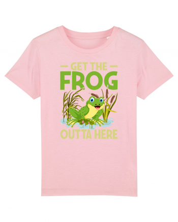 Get The Frog Outta Here Cotton Pink