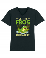 Get The Frog Outta Here Tricou mânecă scurtă guler V Bărbat Presenter