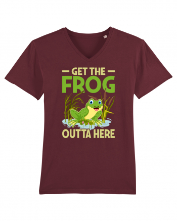 Get The Frog Outta Here Burgundy