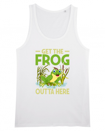 Get The Frog Outta Here White