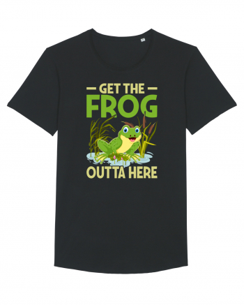 Get The Frog Outta Here Black