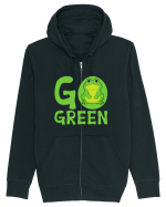 Go Green Hanorac cu fermoar Unisex Connector