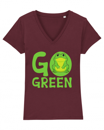 Go Green Burgundy