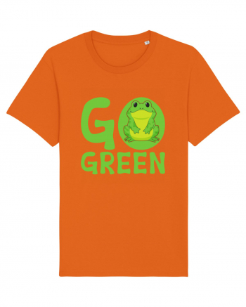 Go Green Bright Orange