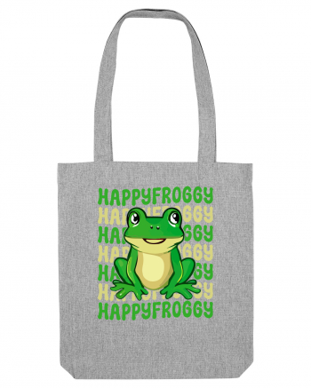 Happy Froggy Heather Grey