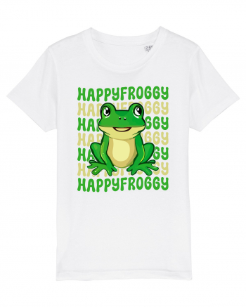 Happy Froggy White