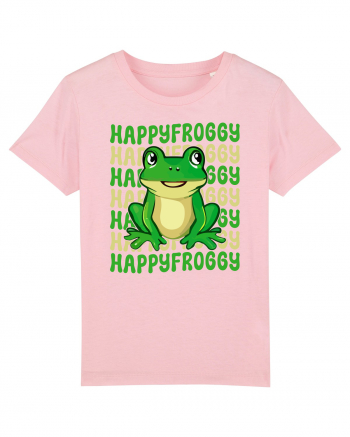 Happy Froggy Cotton Pink