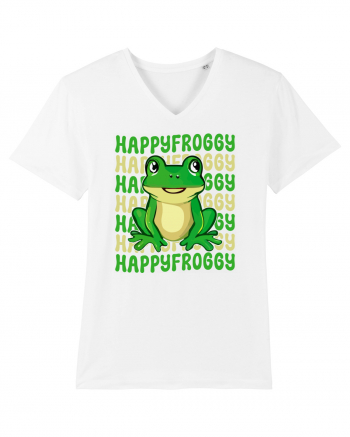 Happy Froggy White