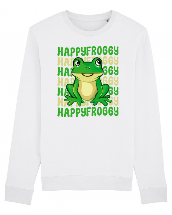 Happy Froggy White