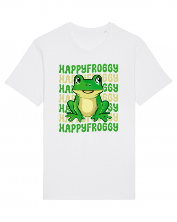 Happy Froggy White