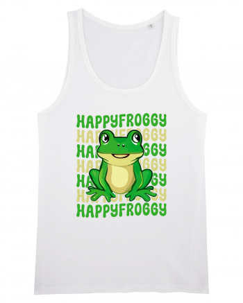 Happy Froggy White