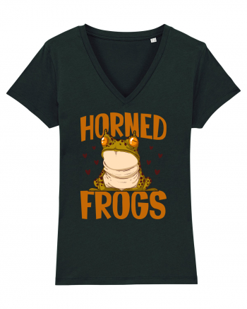 HORNED FROGS Black