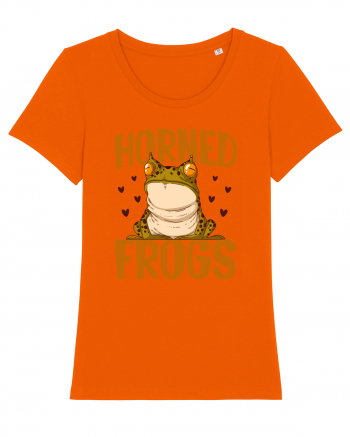 HORNED FROGS Bright Orange