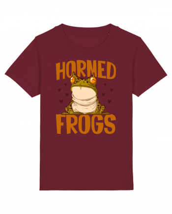 HORNED FROGS Burgundy