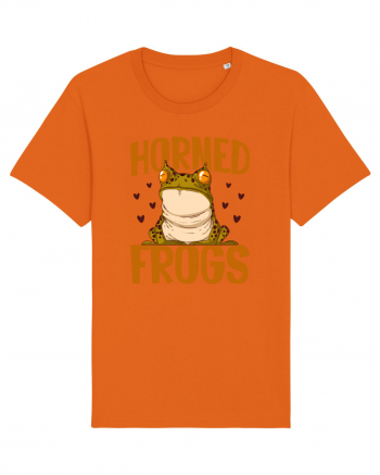 HORNED FROGS Bright Orange