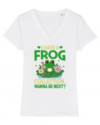 I Have A Frog Collection. Wanna Be Next? White