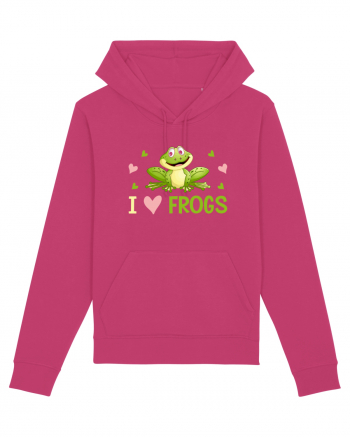 I Love Frogs Raspberry