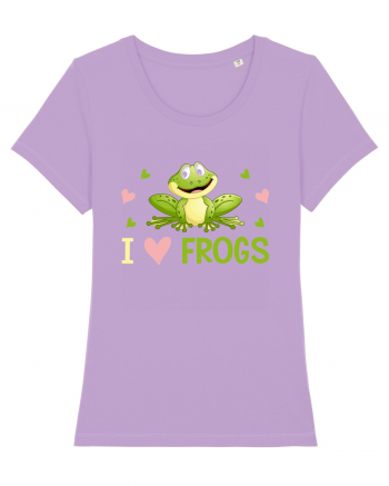 I Love Frogs Lavender Dawn