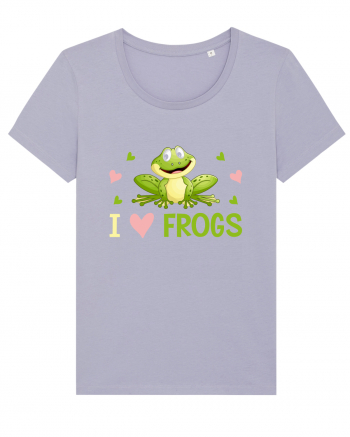 I Love Frogs Lavender