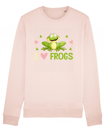 I Love Frogs Candy Pink